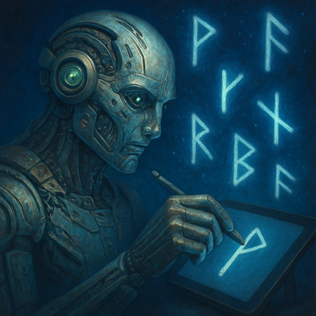 Будущее рун: искусственный разум рисует символы!