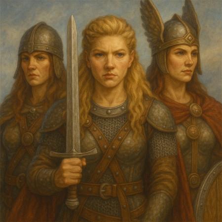 Героические женщины Скандинавии: Лагерта, Гюндр и Брунхильд