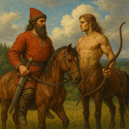 Китоврас против кентавра: кого приручили славяне? Китоврас против кентавра: кого приручили славяне?