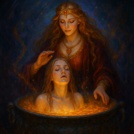 Купание в котле: ритуалы обновления, посвящённые Фрейе?