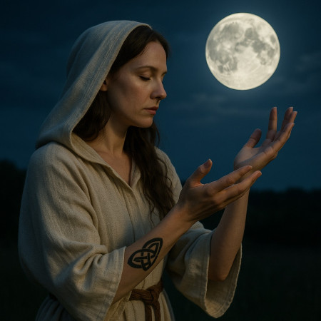 Манипуляция луной: как кельтские жрицы управляли приливами политики
