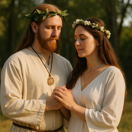 Муж и жена — жрец и жрица: сакральный брак в Викке Муж и жена — жрец и жрица: сакральный брак в Викке