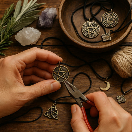 Обереги и амулеты: изготовление по канонам Викки Обереги и амулеты: изготовление по канонам Викки