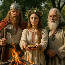 Обряды с Перуном, Велесом и Мокошью: древние практики