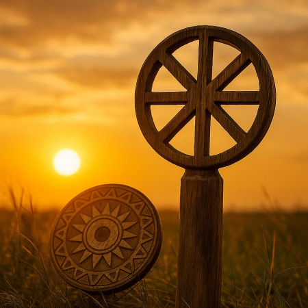 От солярных знаков до Сварожича: символика солнца у славян