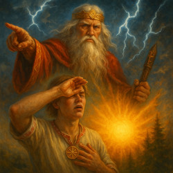 Почему Перун запретил молиться в полдень? Почему Перун запретил молиться в полдень?