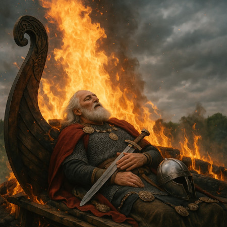 Похоронные обряды: зачем викингам корабли, огонь и украшения?