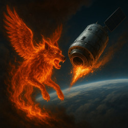 Симаргл — огненный пёс или упавший спутник древности?