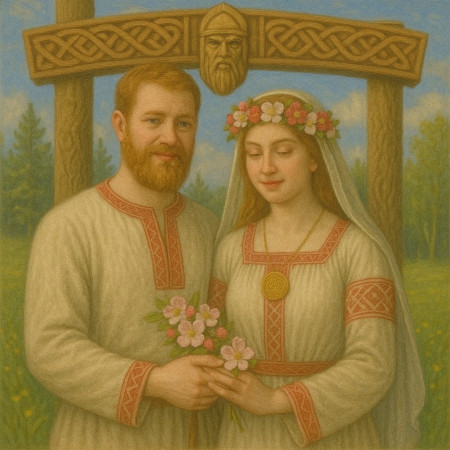 Свадьба под славянскими богами — магия или сказка? Свадьба под славянскими богами — магия или сказка?