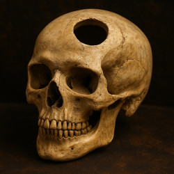 Трепаны черепа у кельтов — медицина или оккультная дырка для духов?