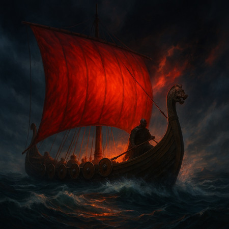 Зачем викинги красили паруса в красный? Мифы и реальность