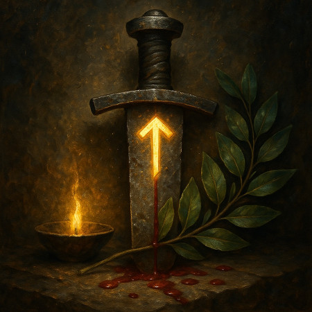 Артефакт Тиваз: руна, дающая победу и жертву