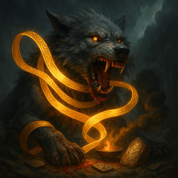 Волшебная лента Глейпнир: узы для Фенрира и загадка её создания Волшебная лента Глейпнир: узы для Фенрира и загадка её создания