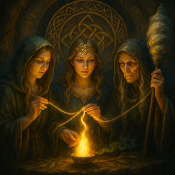 Загадки норн: прядущие нити судеб богов и людей