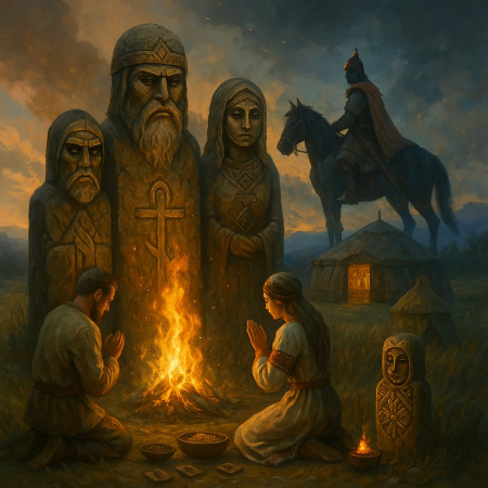 Как менялись языческие культы в период монголо-татарского владычества? Как менялись языческие культы в период монголо-татарского владычества?