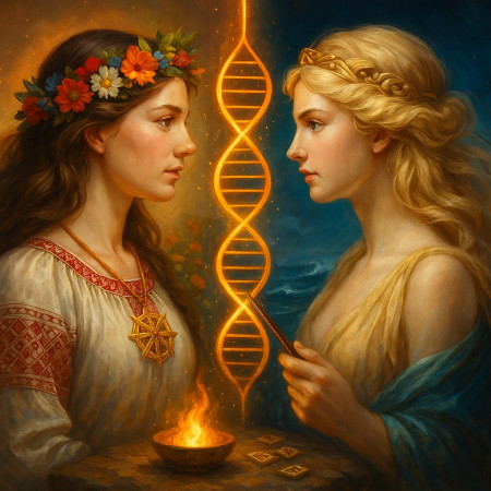 Лада vs. Афродита: битва богинь любви в нашем ДНК Лада vs. Афродита: битва богинь любви в нашем ДНК