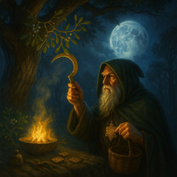 Охота на омелу: экологический террор или священный ритуал друидов? Охота на омелу: экологический террор или священный ритуал друидов?