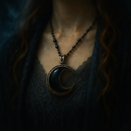 Чёрная луна на подвеске: мода или колдовство для избранных? Чёрная луна на подвеске: мода или колдовство для избранных?