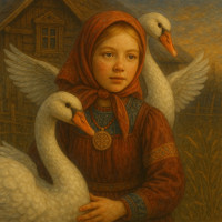 Гуси лебеди на службе: что значила птица вестник в деревне