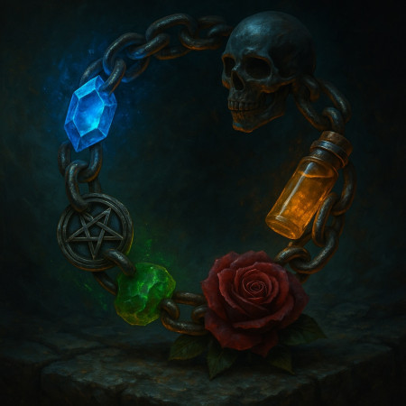 Как создавались цепи из необычных материалов для магии? Как создавались цепи из необычных материалов для магии?