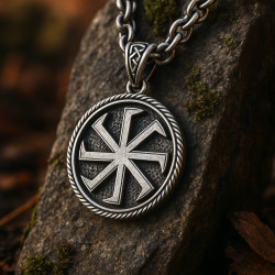 Коловрат из серебра — амулет для тех, кто не сдаётся Коловрат из серебра — амулет для тех, кто не сдаётся