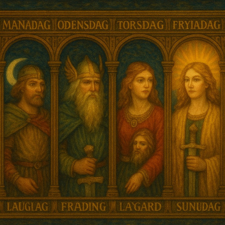 Названия дней недели: след в языке от скандинавских богов
