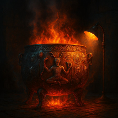 Проклятый котёл Гундаструп: музей боится включить подсветку Проклятый котёл Гундаструп: музей боится включить подсветку