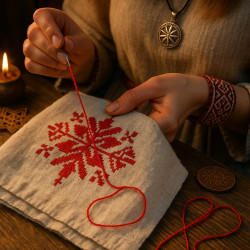 Родовая вышивка: как красная нить спасала от недуга Родовая вышивка: как красная нить спасала от недуга