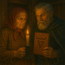 Смольная свеча и знак Велеса: обряд, который разругал соседей Смольная свеча и знак Велеса: обряд, который разругал соседей