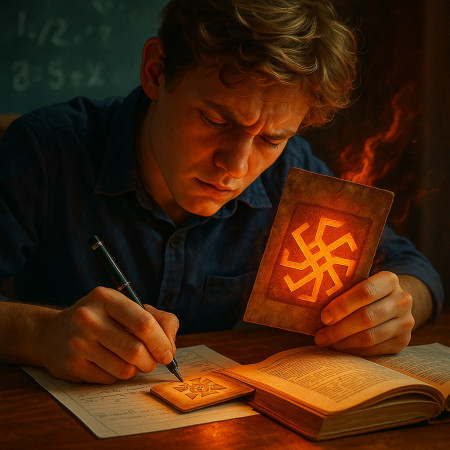 Талисман на экзамен: магия славян или шпаргалка покруче? Талисман на экзамен: магия славян или шпаргалка покруче?