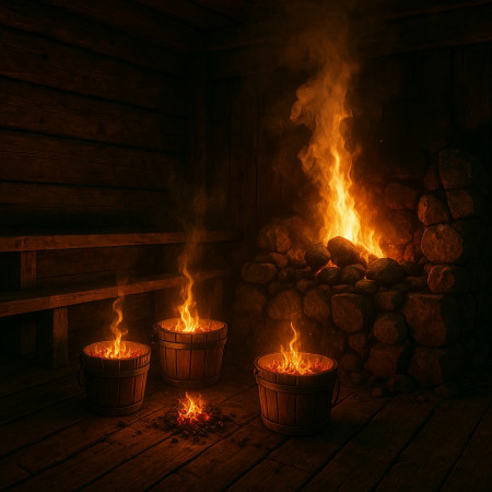 Три ведра огня: секрет славянской баньки с магическим паром Три ведра огня: секрет славянской баньки с магическим паром