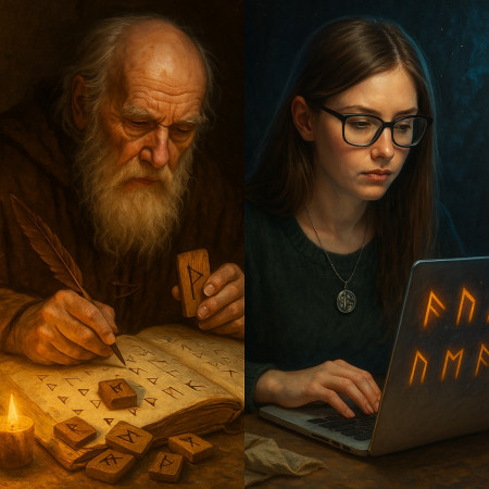 Будущее рунических школ: онлайн-курсы vs. старики-учителя