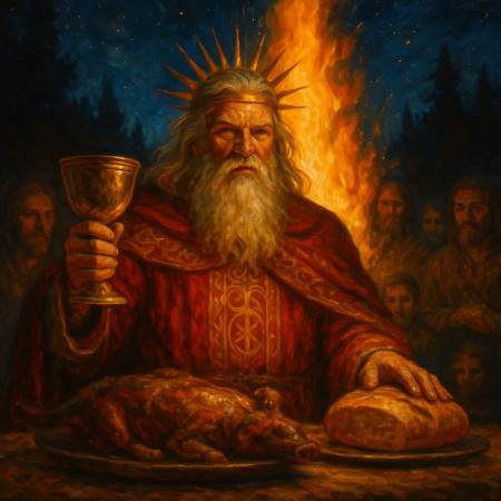 Даждьбог и жертвенные пиры