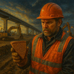 Древний черепок вместо дороги: как оберег тормозит стройку века Древний черепок вместо дороги: как оберег тормозит стройку века