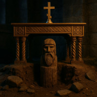 Идолы в алтарях: что нашли под первыми храмами Руси