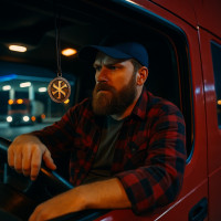 Инфлюенсер на колёсах: дальнобойщики против оберегов с бензоколонки