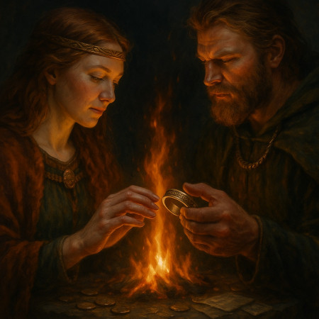 Обручальные клятвы у викингов: руническая подпись на кольцах Обручальные клятвы у викингов: руническая подпись на кольцах