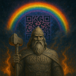 Перунова радуга как QR-код: можно ли прочитать послание? Перунова радуга как QR-код: можно ли прочитать послание?