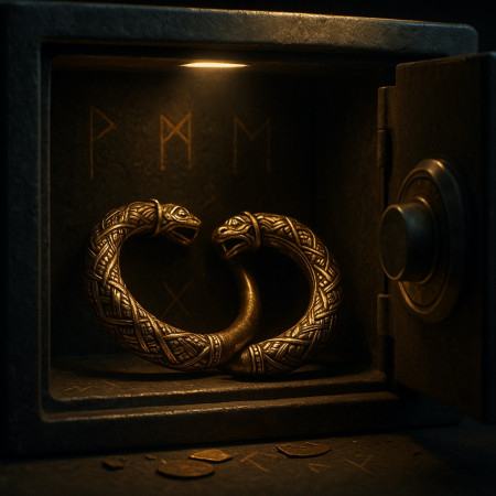 Проклятые браслеты с Линдисфарна: музей хранит их в сейфе