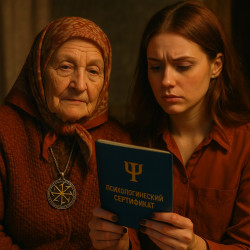 Разлом поколений: бабушка носит оберег, внучка — сертификат психолога Разлом поколений: бабушка носит оберег, внучка — сертификат психолога