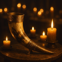 Рога для питья: торжественные дары на пирах