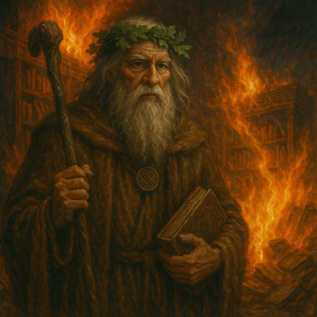 Сожгли ли друиды библиотеку Александров? Новая версия катастрофы