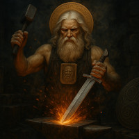 Сварог и алхимия стали: древний рецепт дамаска?