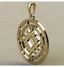 Репейник счастья в протуберанцах золото