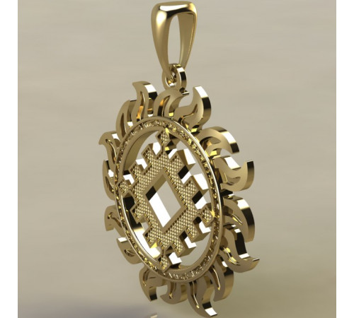 Репейник счастья в солнце золото