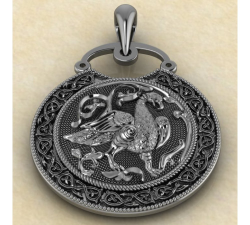 Подвеска Суздальская Птица