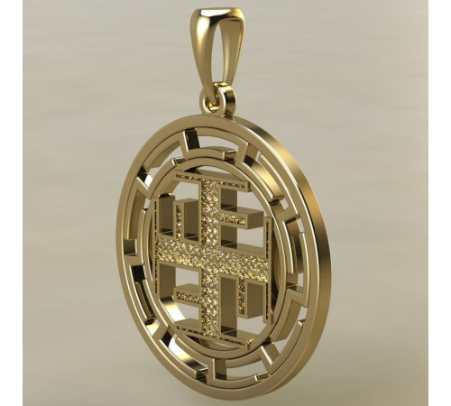 Ратиборец в протуберанцах золото