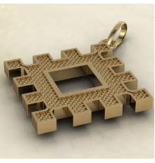 Репейник счастья золото