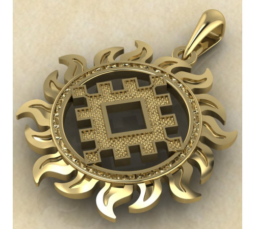 Репейник счастья в солнце золото