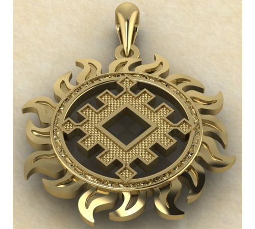 Репейник счастья в солнце золото